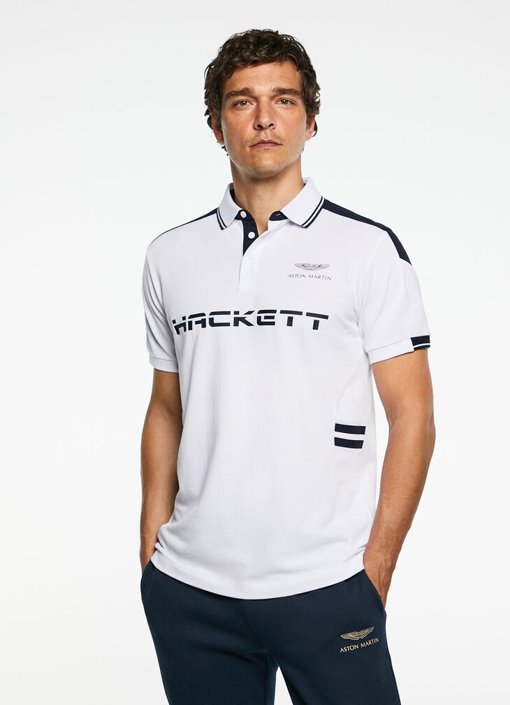 Branded polo shirt