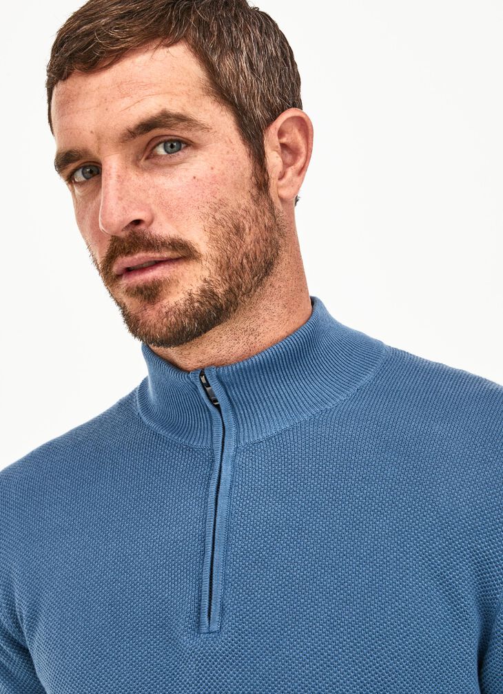 Zipped jumper