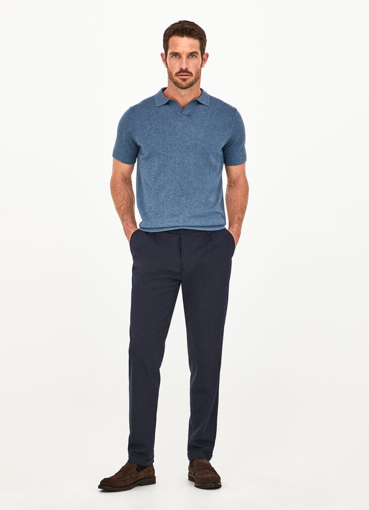 Wool chinos