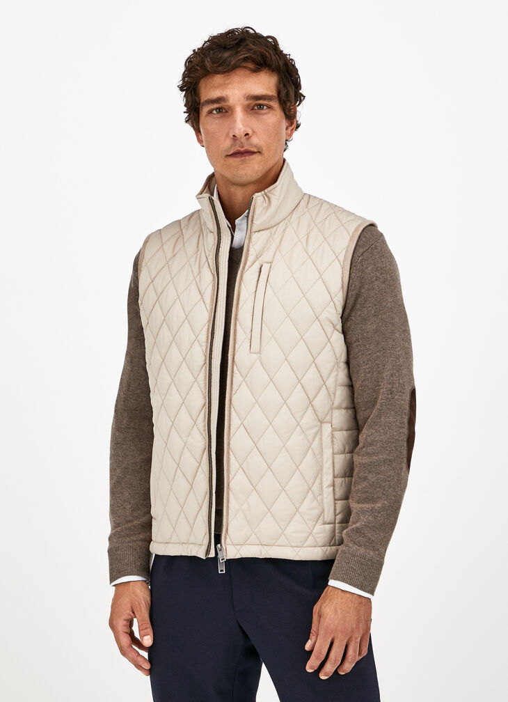 Diamond padded gilet
