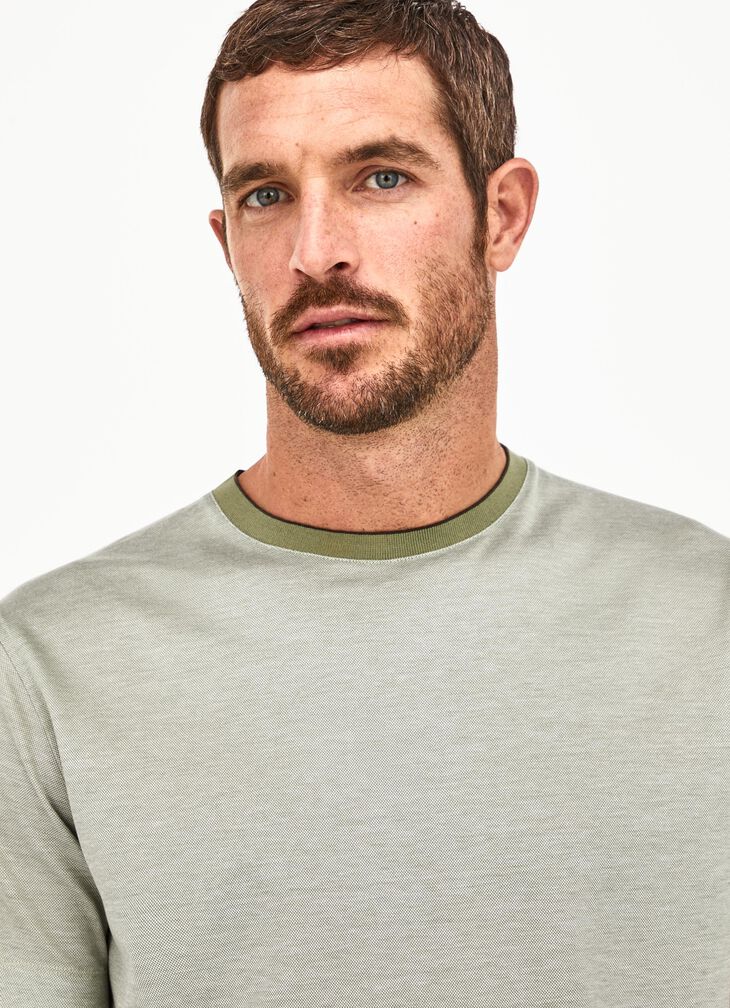 Textured t-shirt