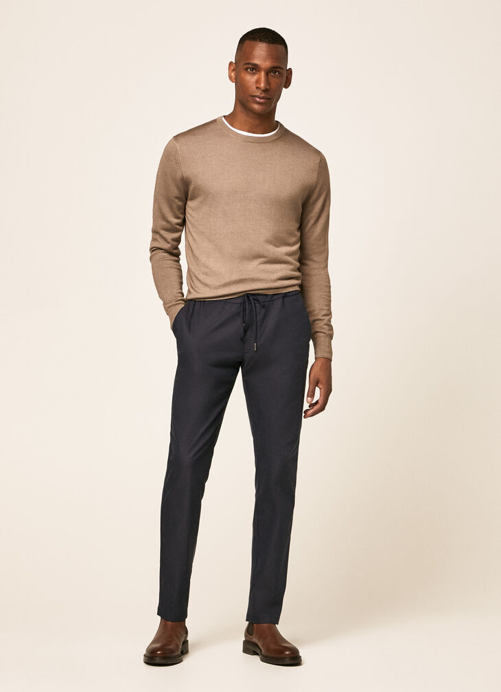 Jogger style chinos