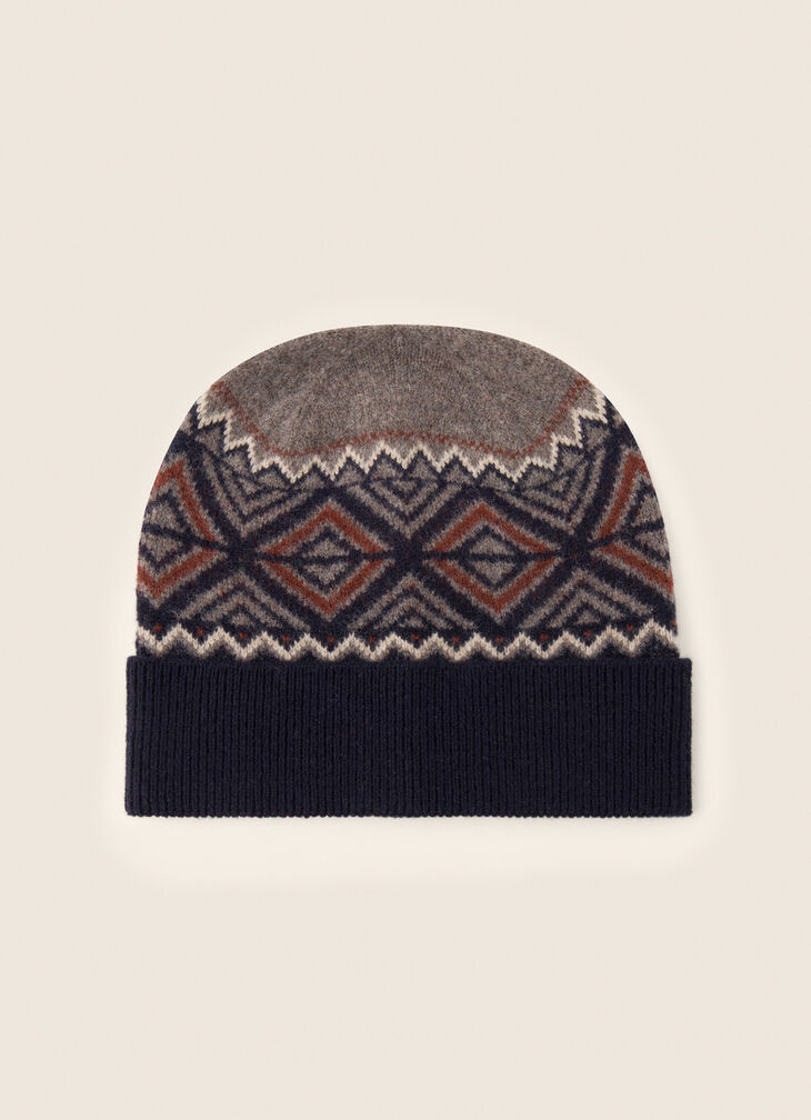 Printed beanie