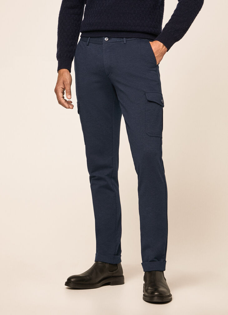 Cotton cargo joggers