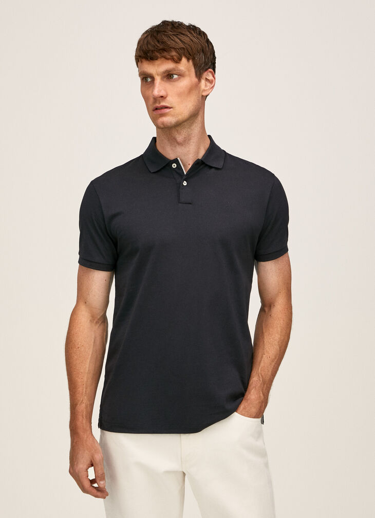 Pima cotton polo shirt