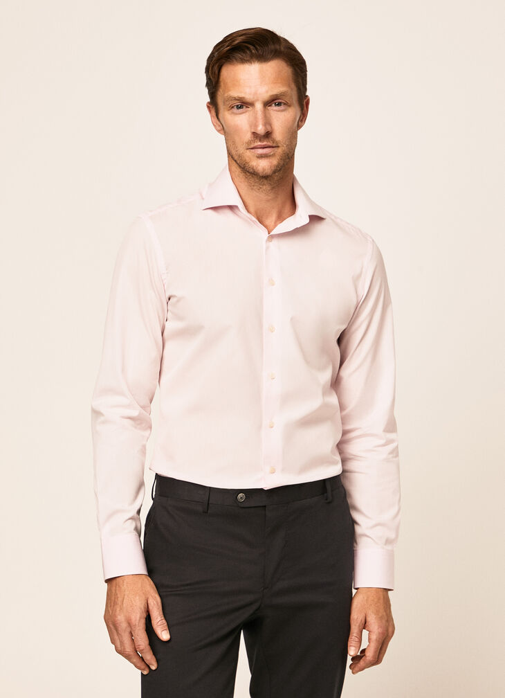 Cotton poplin shirt