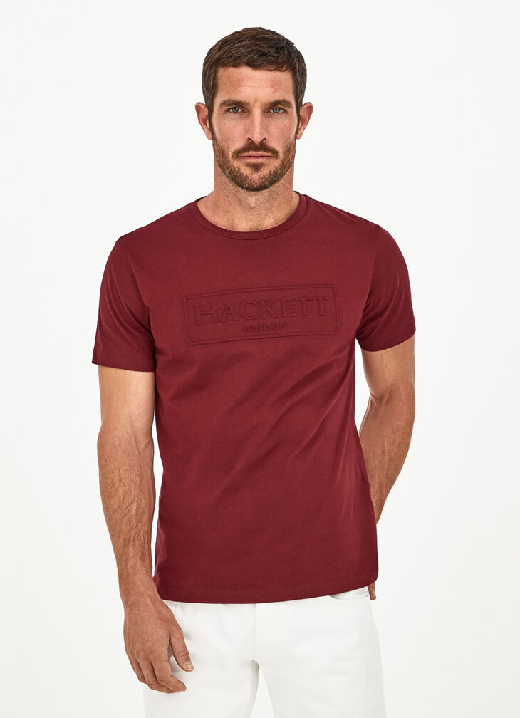 Embossed logo t-shirt