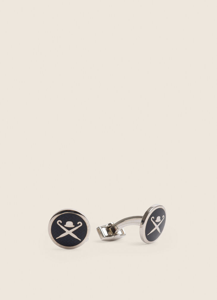 Shirt button cufflinks