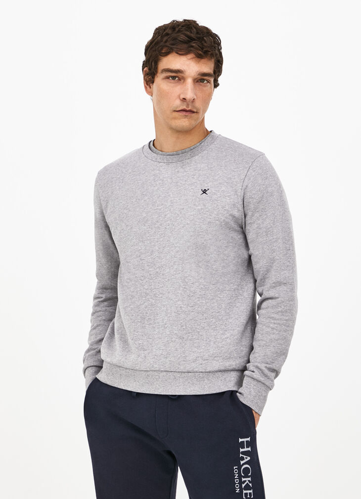 Crew neck basic sweatshirt