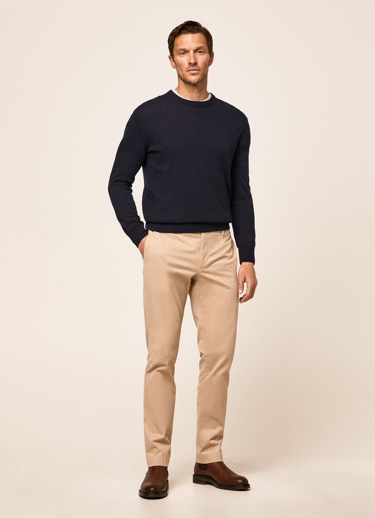 Cotton twill chinos