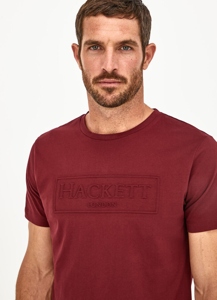 Embossed logo t-shirt