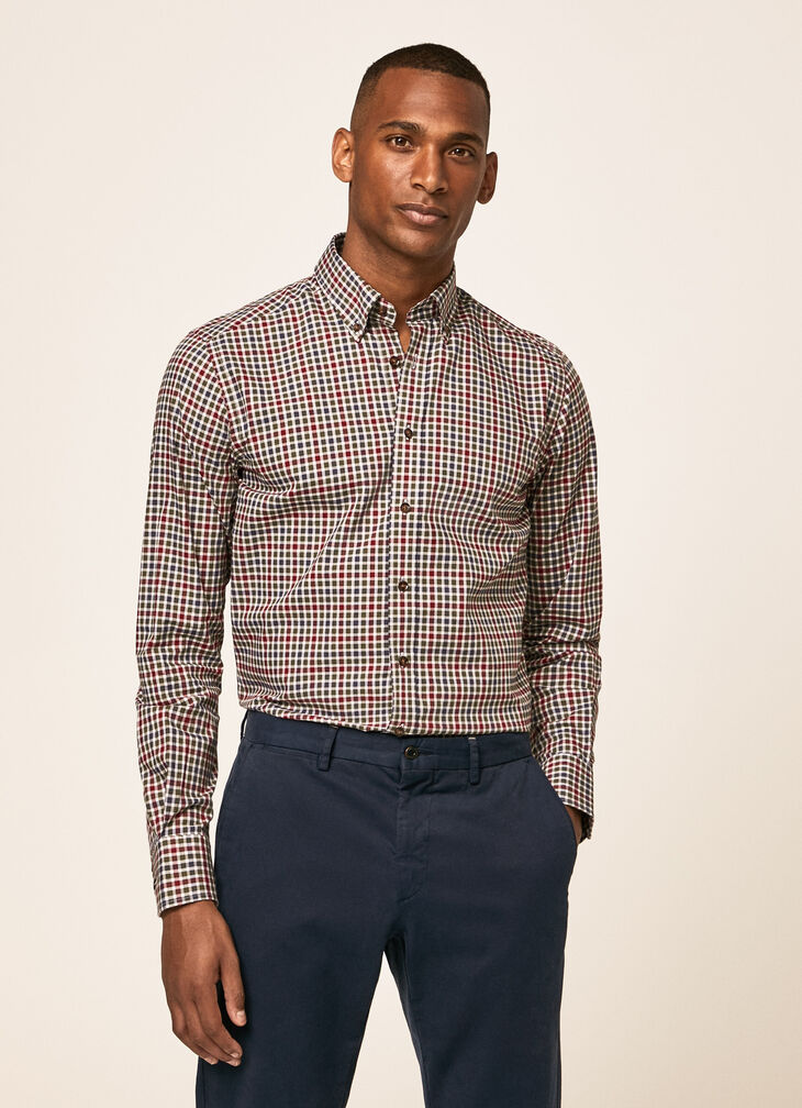 Country checked shirt