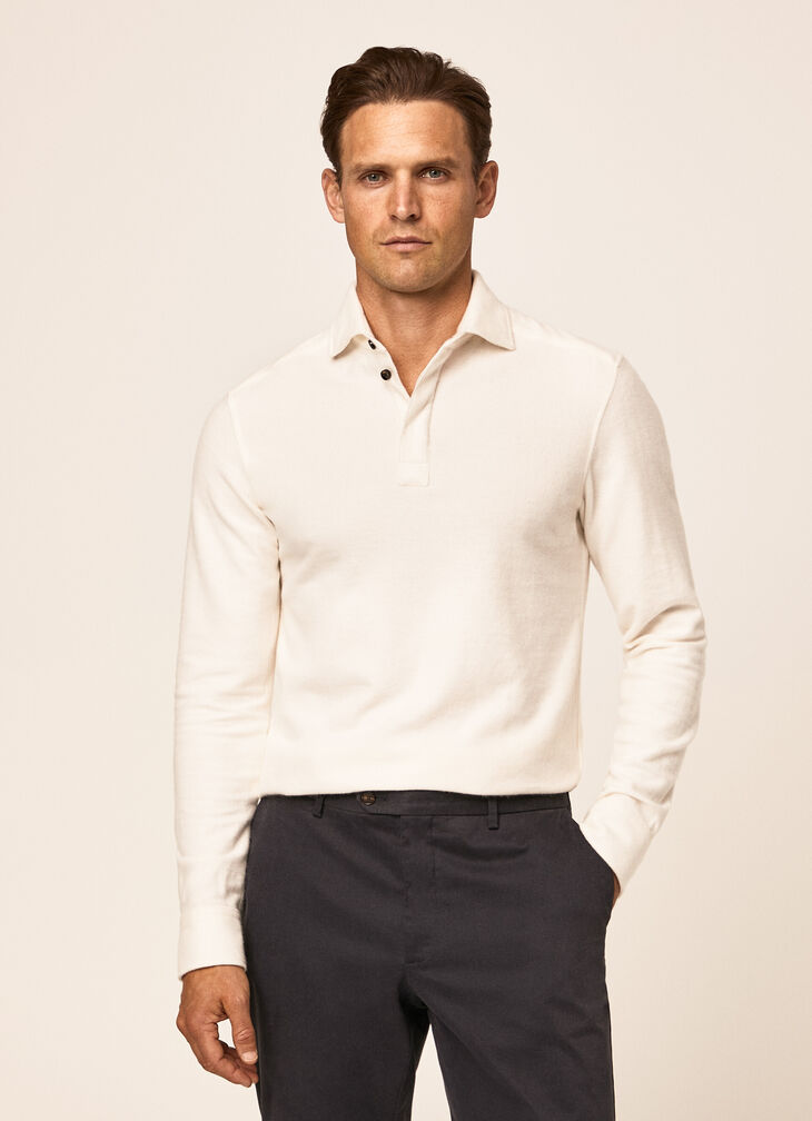 Brushed cotton shirt