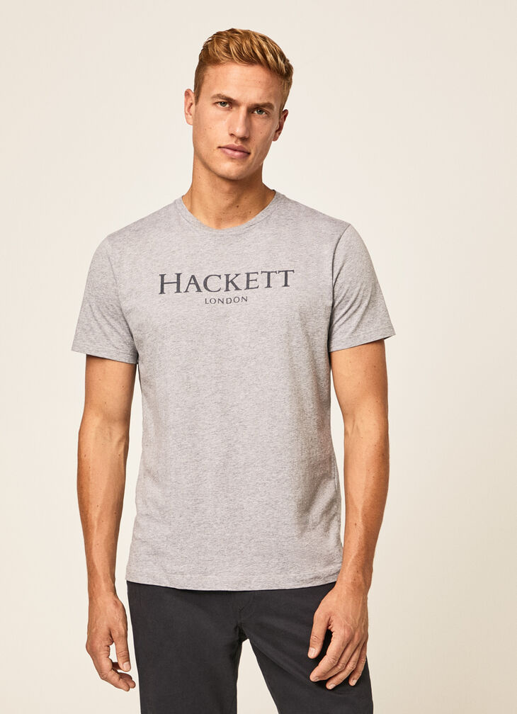 Large logo cotton t-shirt
