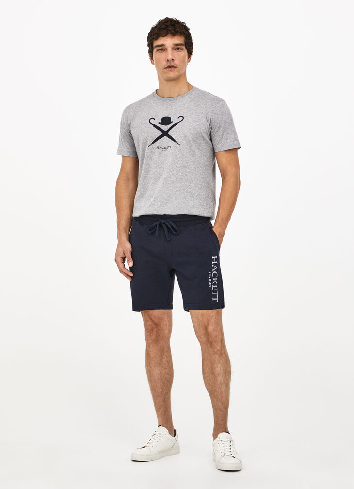 Jogger bermuda shorts