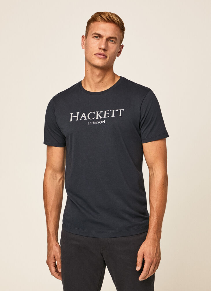 Large logo cotton t-shirt