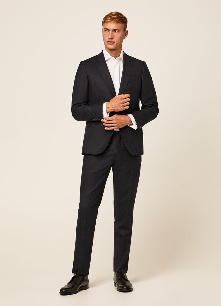 Flannel suit