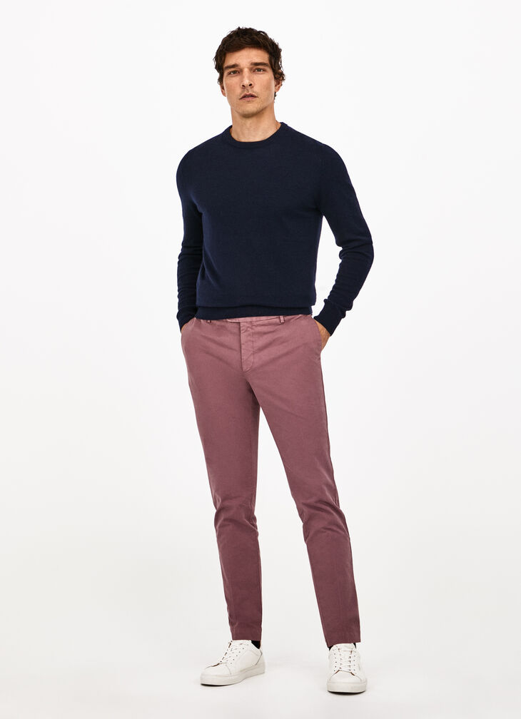 Slim chino trousers