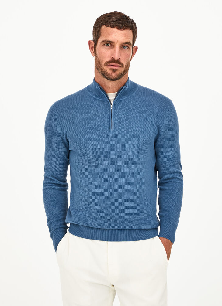 Zipped jumper