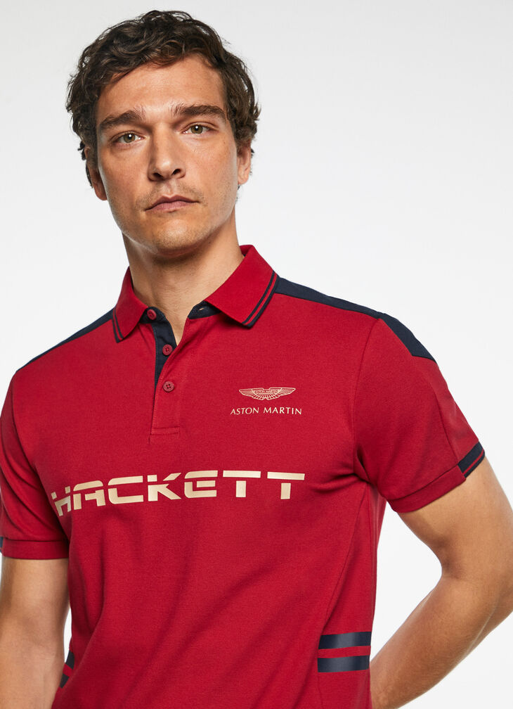 Branded polo shirt