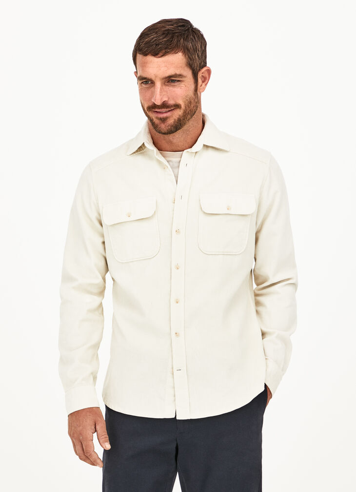 Corduroy overshirt