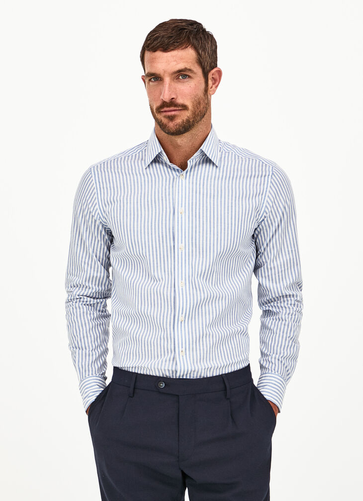 Bengal stripe shirt