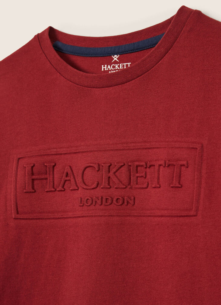 Embossed logo t-shirt