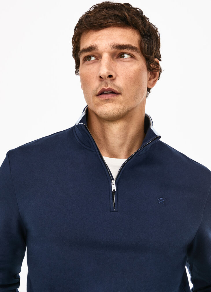 Zip-up sweatshirt