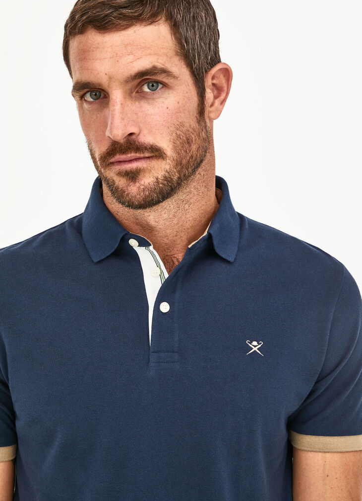 Cotton pique polo shirt