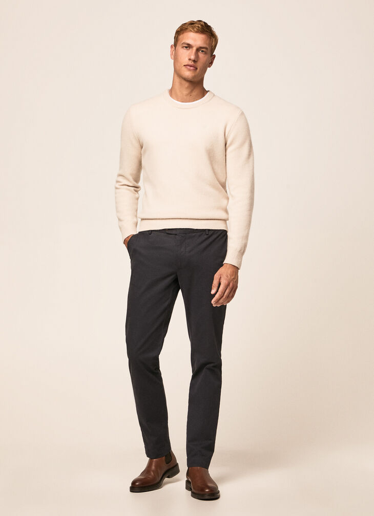 Cotton twill chinos