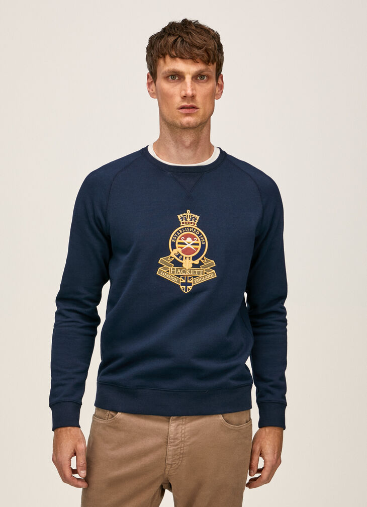 Heritage badge sweatshirt