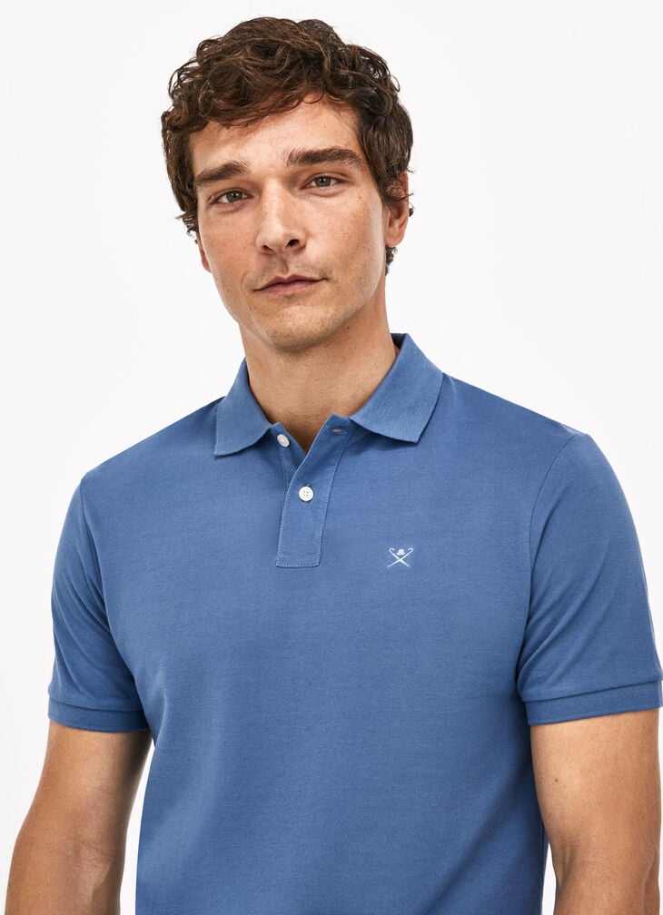 Cotton pique polo shirt