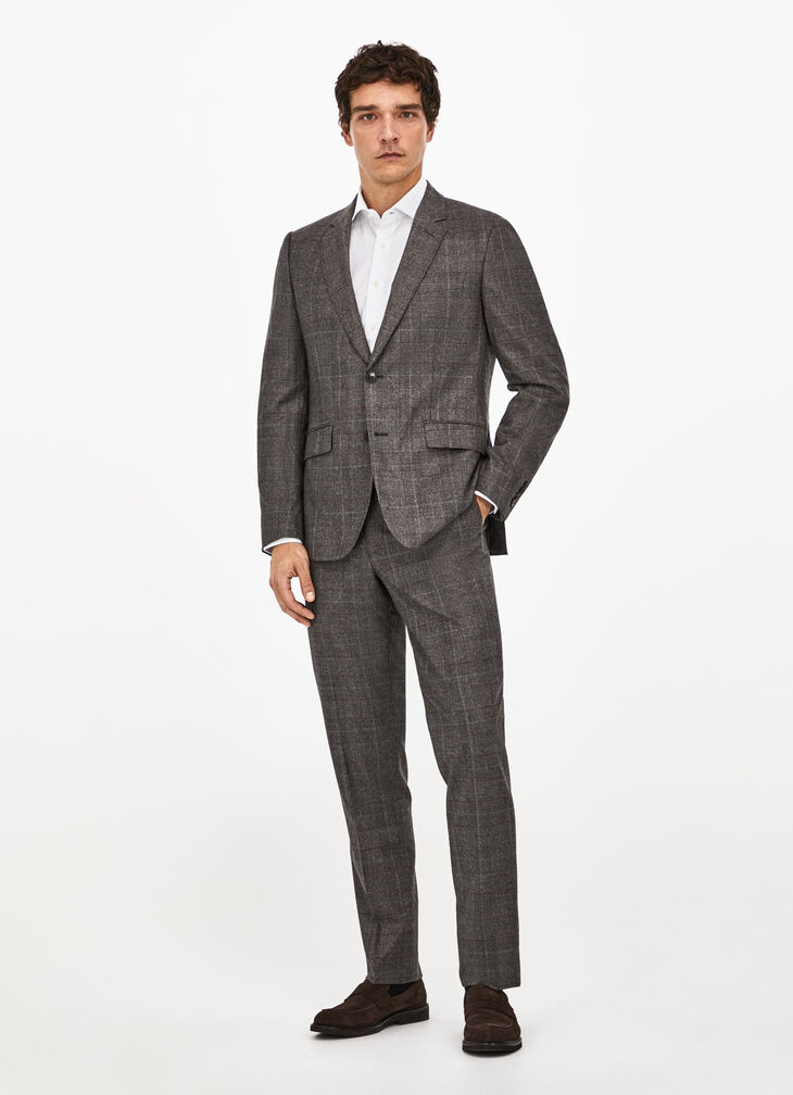 Flannel suit