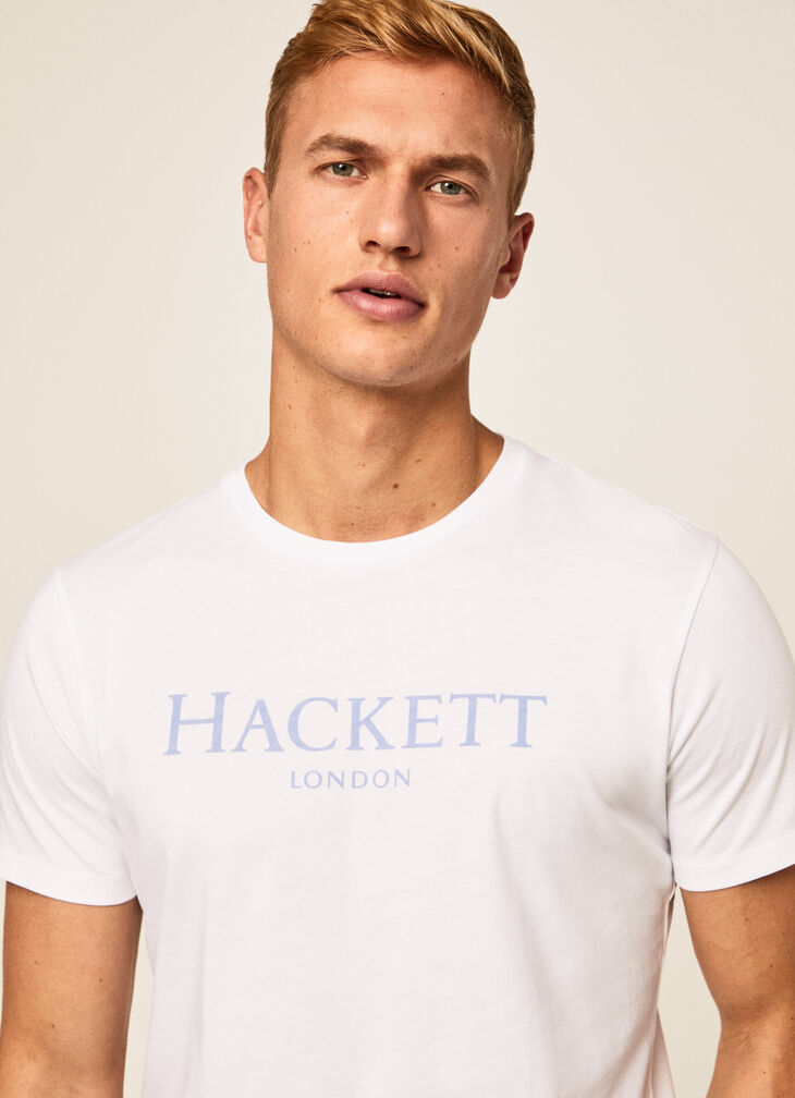 Large logo cotton t-shirt