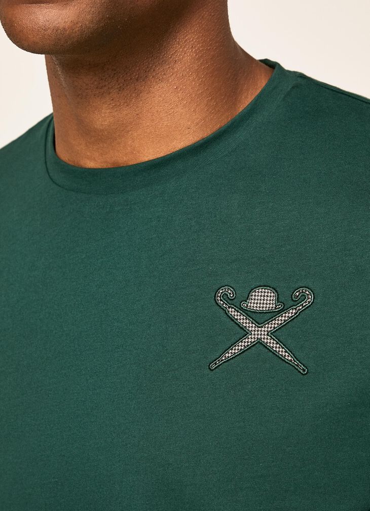 Embroidered logo t-shirt