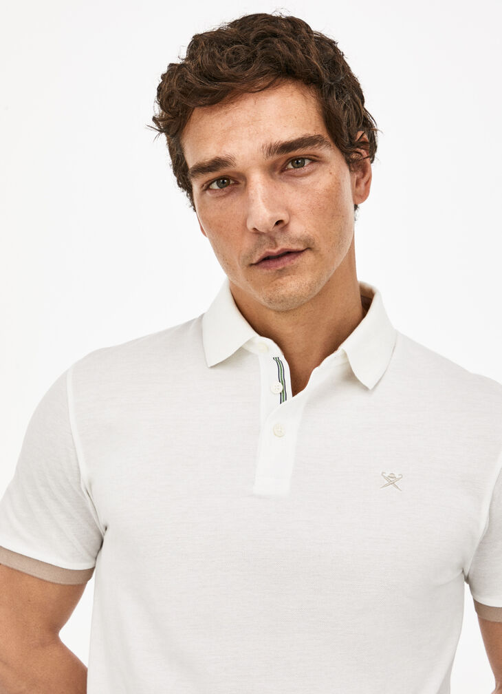 Cotton pique polo shirt