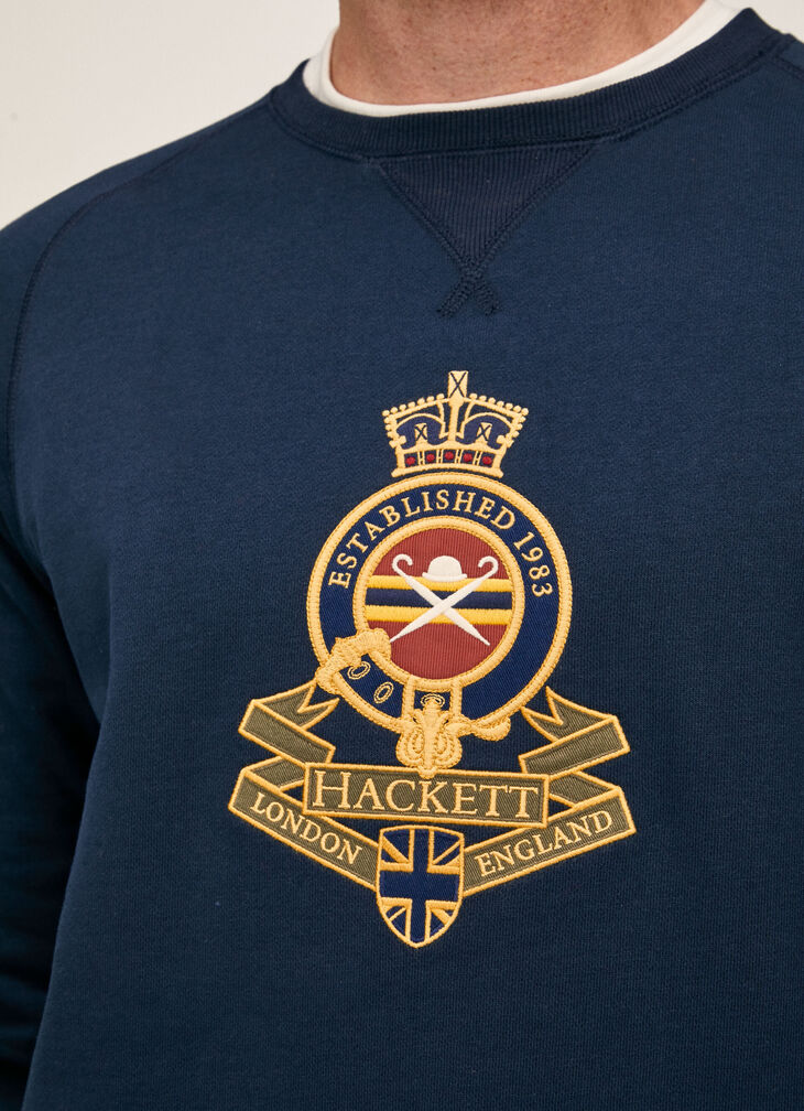 Heritage badge sweatshirt