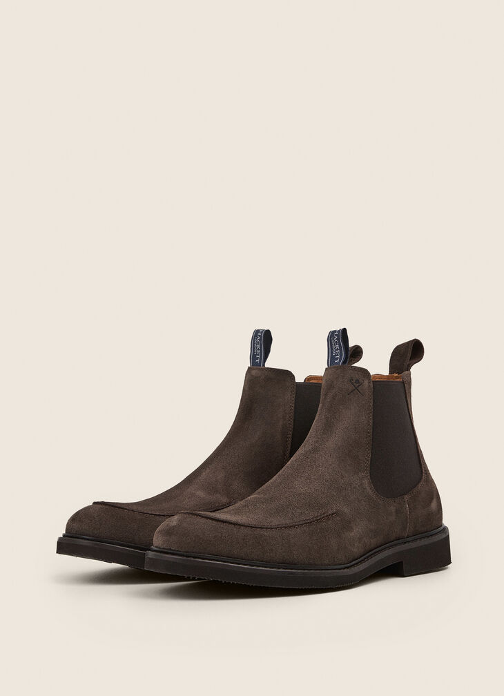 Suede Chelsea Bootie