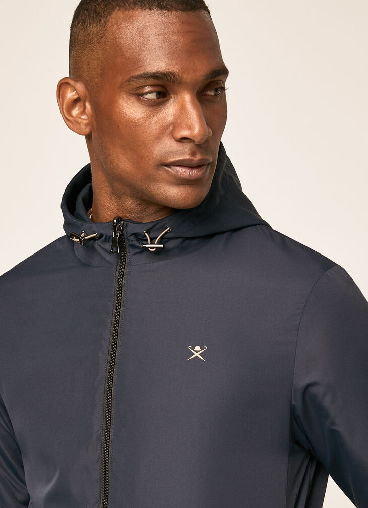 Reversible hybrid fleece jacket