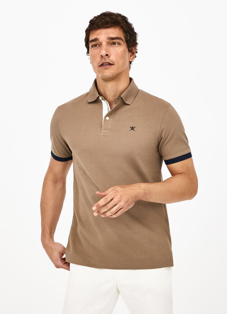 Cotton pique polo shirt