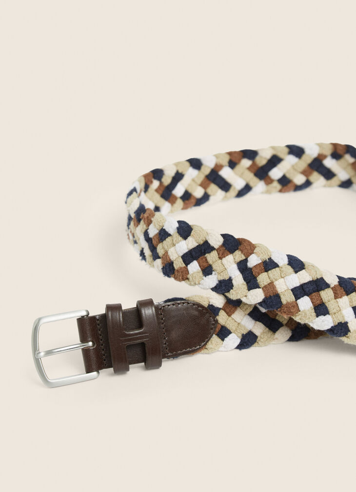 Plaited belt