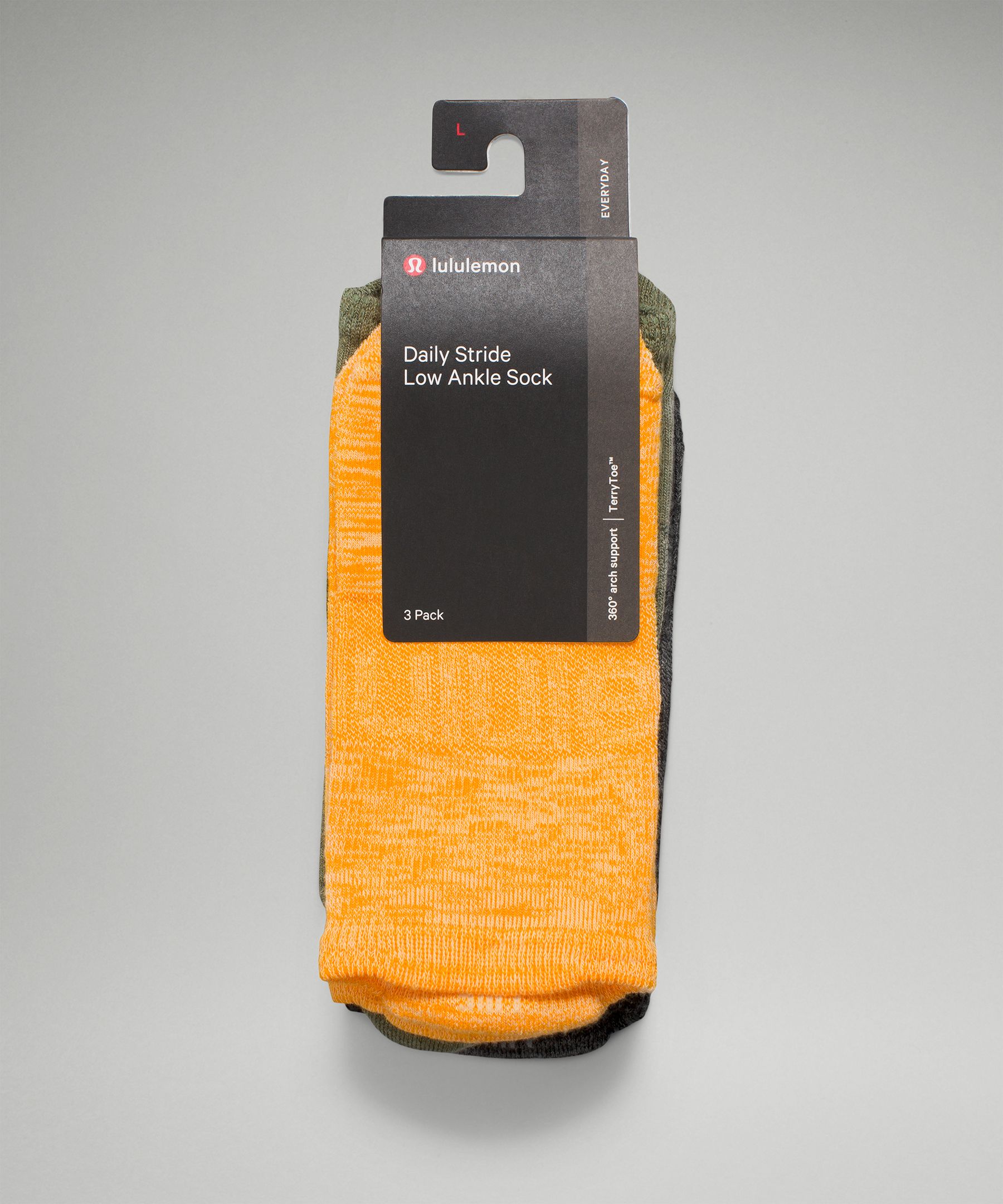 Daily Stride Low-Ankle Sock 3 Pack