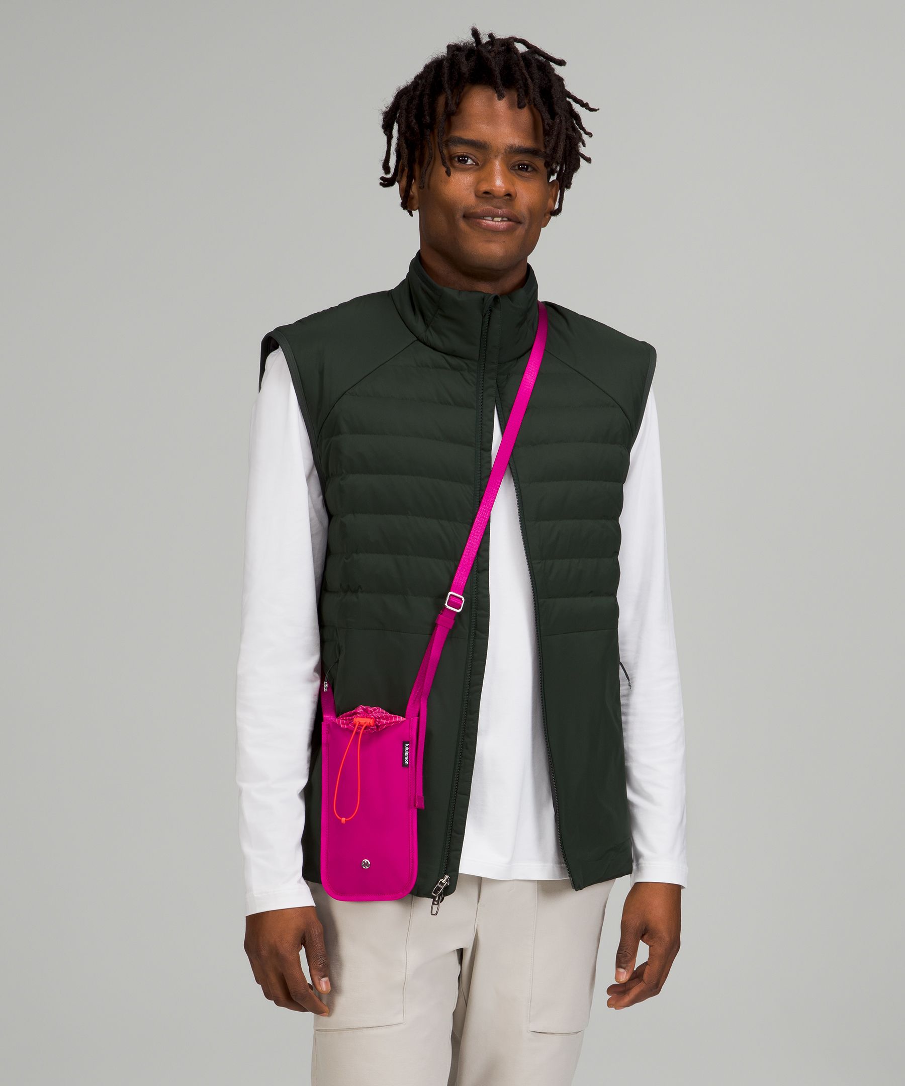 Drawcord Top-Cinch Crossbody Bag