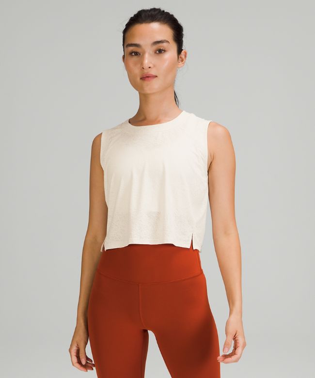 Cropped Training Tank Top