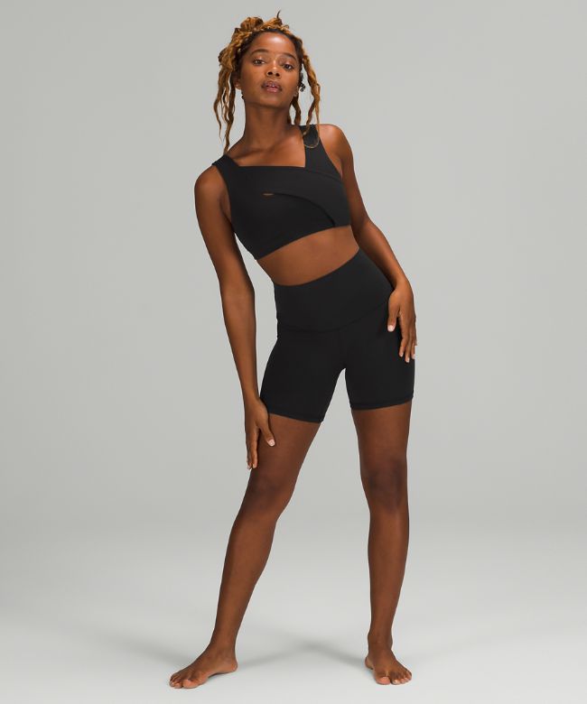 Nulu Cross-Front Yoga Bra Light Support, B/C Cup