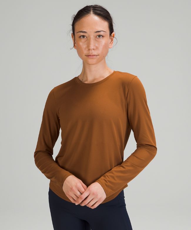 High Neck Running and Training Long Sleeve Shirt Online Only