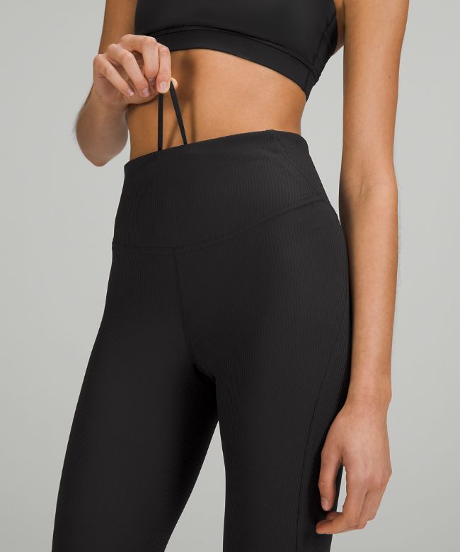 Base Pace High-Rise Tight 23 Ribbed Nulux