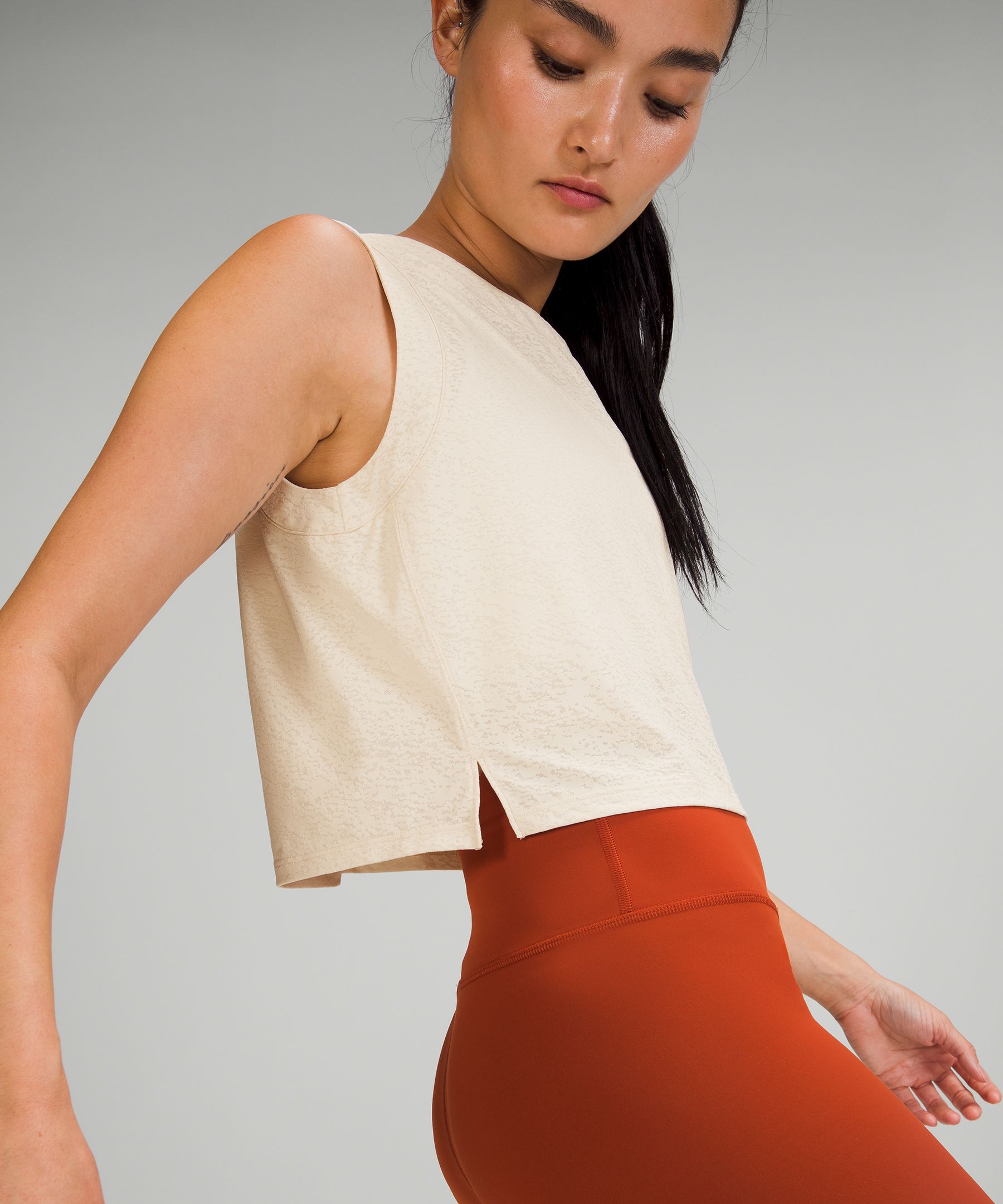 Cropped Training Tank Top