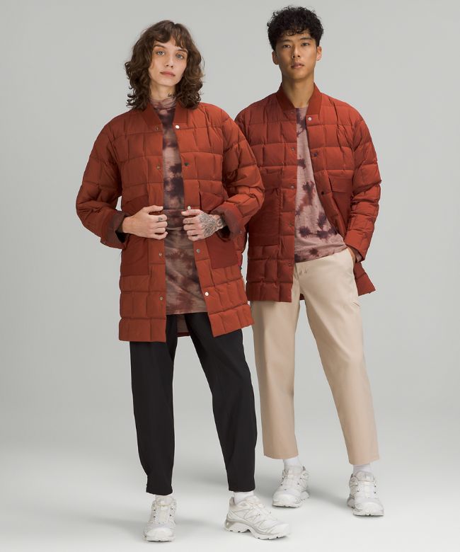 lululemon lab Geo Quilted Down Jacket Online Only