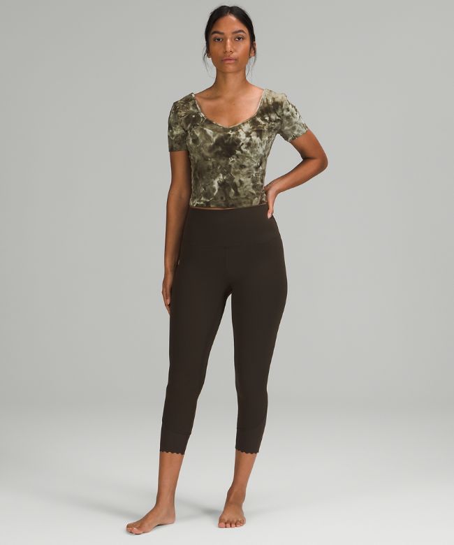 lululemon Align™ Scalloped Hem High-Rise Crop 23